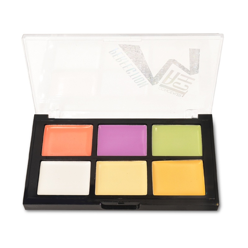 Custom Wholesale High Quality Vegan Cruelty Free 6 Colors High Pigmented Private Label Mica Matte Liquid Cream Eyeshadow Palette