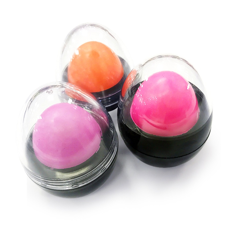 OEM Custom Wholesale Vendor High Quality Cruelty-Free Vegan Private Label Eco Friendly Multi Colors Pink Round Ball Lip Balm