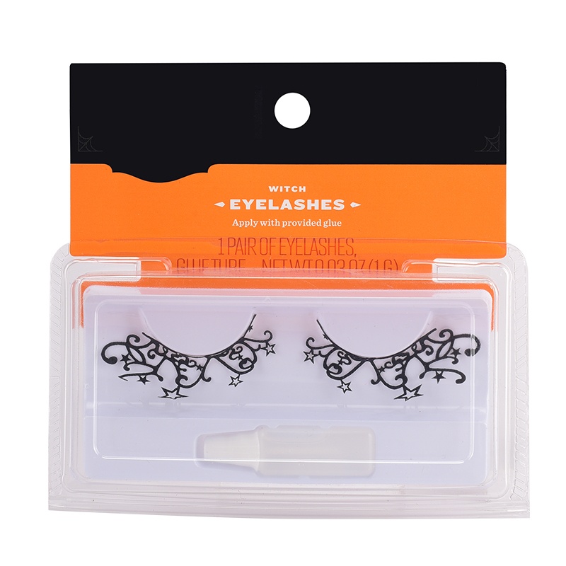 OEM Wholesale Vendor Supplier Cruelty-Free Private Label Custom Logo Packaging Halloween 25mm Fake False Eyelashes Sets Kits