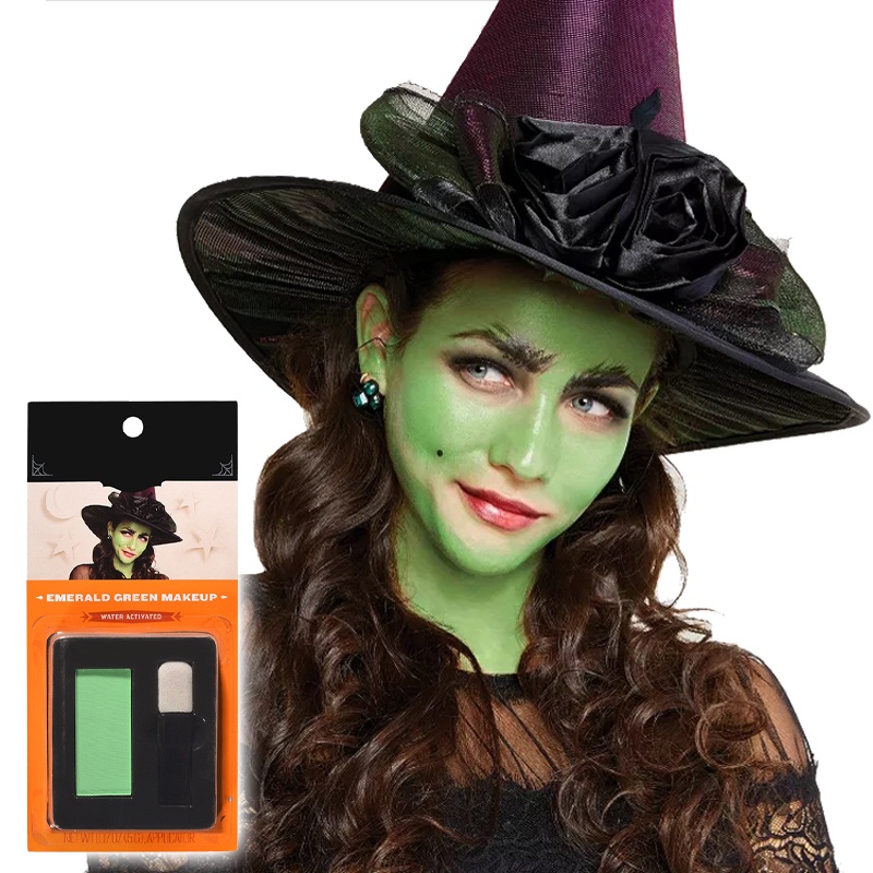 Manufacture Professional Vegan Costume Kid Body Water Based Halloween Makeup Brush Painting Private Label Face Paint Palette Kit